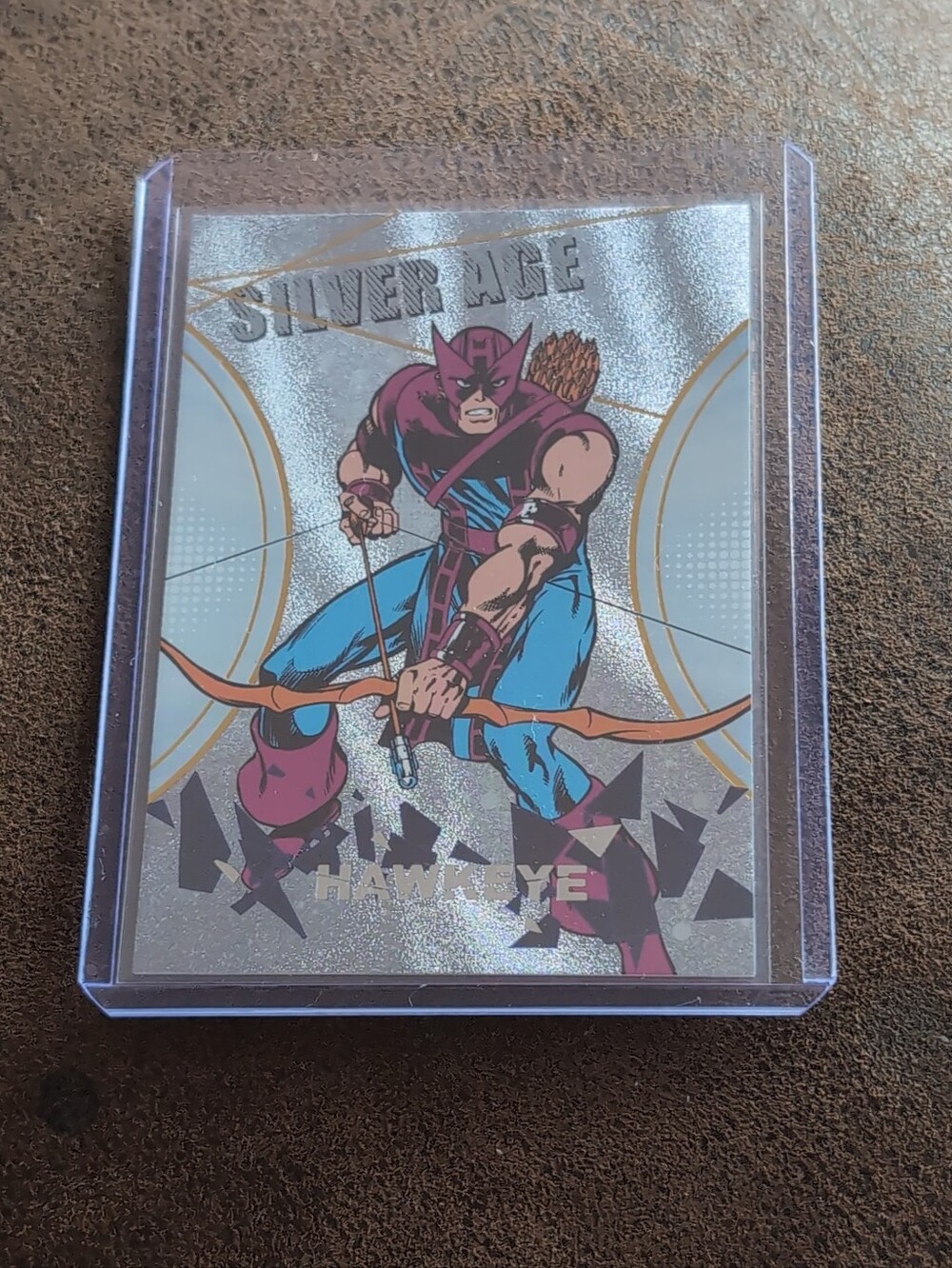2024 Finding Unicorn Marvel Evolution Silver Age /63 Hawkeye